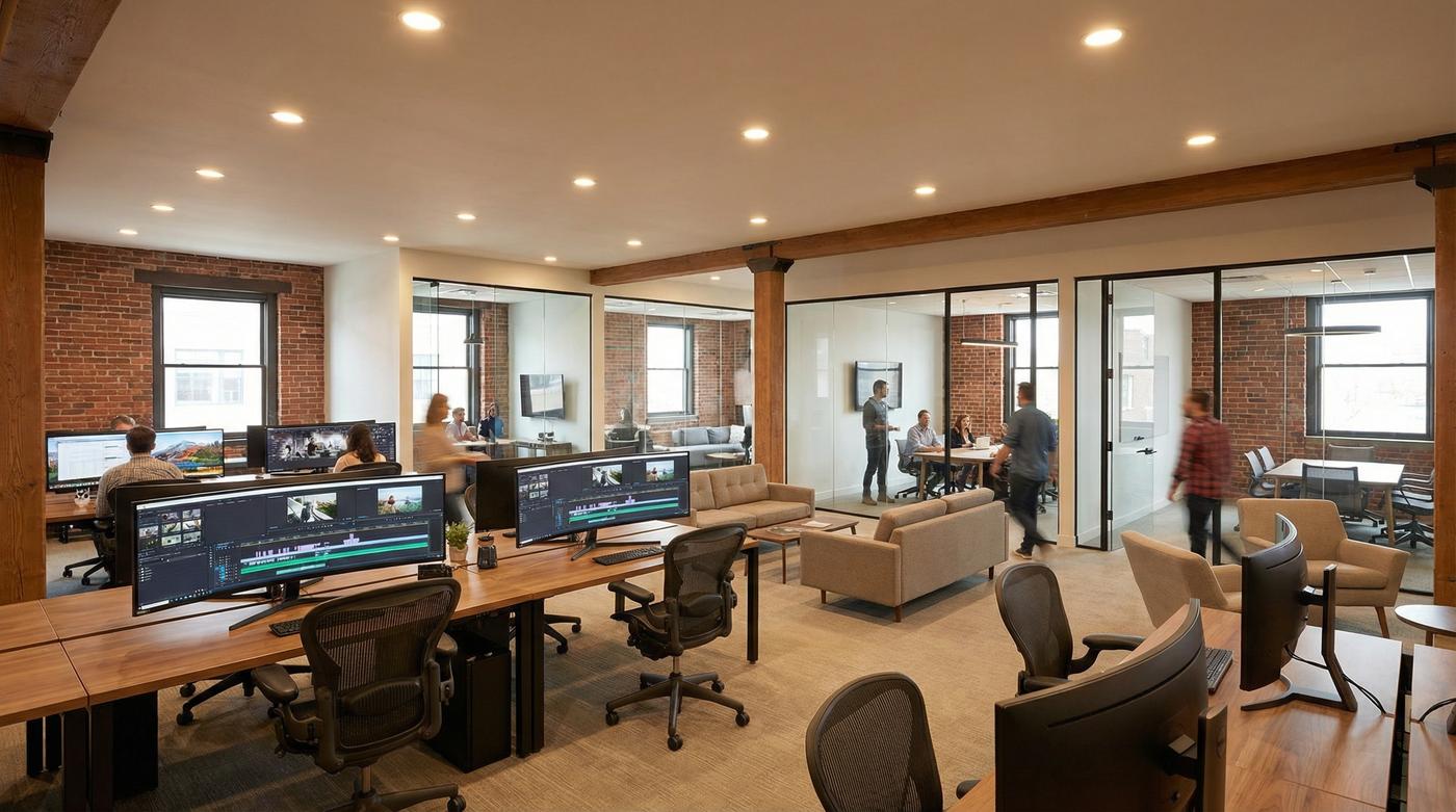 妻社公司办公环境